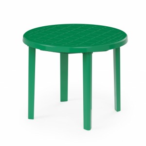 Стол 900х900х750мм круглый (зеленый) (уп.1)
