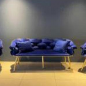 Диван двухместное  +2 кресла одноместное  мод.BALON CAY SETİ (MRT-Турция)