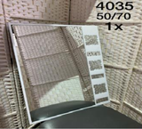 Зеркало настенное, 50см х 70см, 1-слойное 07009